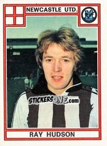 Sticker Ray Hudson - UK Football 1977-1978 - Panini