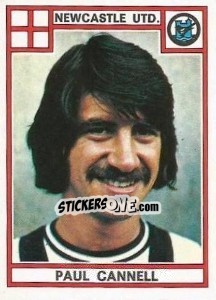 Sticker Paul Cannell - UK Football 1977-1978 - Panini
