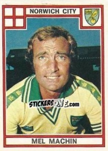 Sticker Mel Machin - UK Football 1977-1978 - Panini