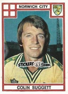 Figurina Colin Suggett - UK Football 1977-1978 - Panini