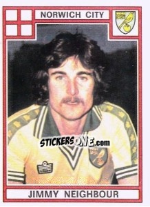Cromo Jimmy Neighbour - UK Football 1977-1978 n. 290 - Panini
