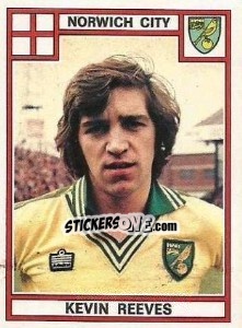 Cromo Kevin Reeves - UK Football 1977-1978 - Panini