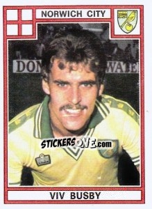 Sticker Viv Busby - UK Football 1977-1978 n. 292 - Panini