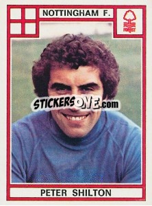 Cromo Peter Shilton - UK Football 1977-1978 - Panini