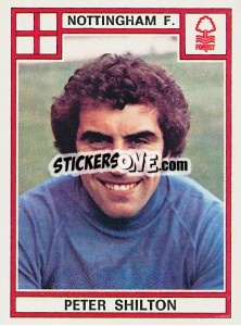 Figurina Peter Shilton - UK Football 1977-1978 - Panini