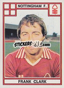 Sticker Frank Clarke - UK Football 1977-1978 - Panini