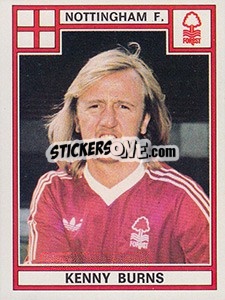 Sticker Kenny Burns - UK Football 1977-1978 - Panini