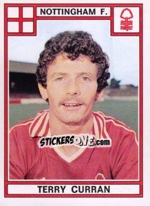 Sticker Terry Curran - UK Football 1977-1978 n. 310 - Panini