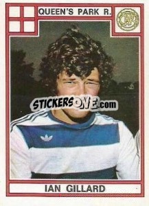 Figurina Ian Gillard - UK Football 1977-1978 - Panini