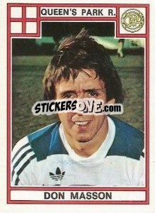 Sticker Don Masson - UK Football 1977-1978 - Panini