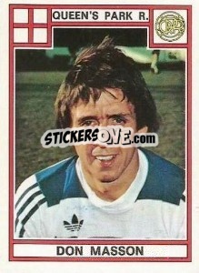 Figurina Don Masson - UK Football 1977-1978 - Panini