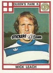 Sticker Mick Leach - UK Football 1977-1978 n. 323 - Panini