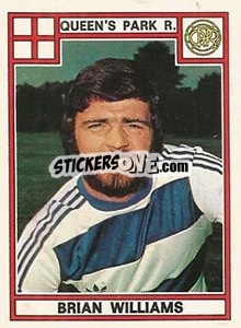 Sticker Brian Williams - UK Football 1977-1978 n. 324 - Panini