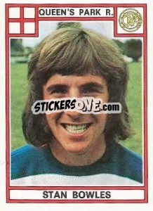 Figurina Stan Bowles - UK Football 1977-1978 - Panini