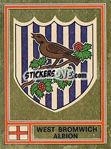 Sticker Team Badge - UK Football 1977-1978 - Panini