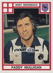 Sticker Paddy Mulligan - UK Football 1977-1978 - Panini