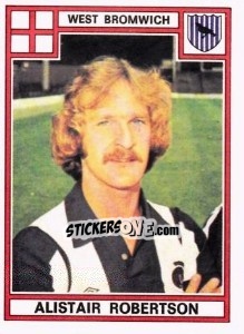 Sticker Alistair Robertson - UK Football 1977-1978 n. 333 - Panini