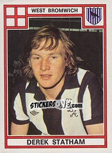 Cromo Derek Statham - UK Football 1977-1978 - Panini