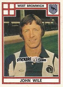 Cromo John Wile - UK Football 1977-1978 - Panini