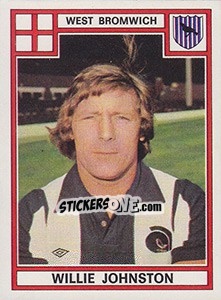 Sticker Willie Johnston - UK Football 1977-1978 n. 342 - Panini