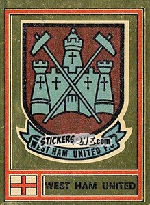 Sticker Team Badge - UK Football 1977-1978 n. 345 - Panini