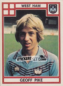 Cromo Geoff Pike - UK Football 1977-1978 - Panini
