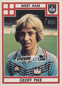 Figurina Geoff Pike - UK Football 1977-1978 - Panini