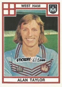 Cromo Alan Taylor - UK Football 1977-1978 - Panini