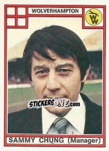 Figurina Sammy Chung - UK Football 1977-1978 - Panini