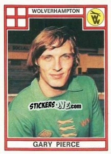 Sticker Gary Pierce - UK Football 1977-1978 n. 365 - Panini
