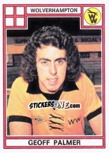 Sticker Geoff  Palmer - UK Football 1977-1978 - Panini