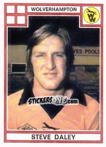 Sticker Steve Daley - UK Football 1977-1978 - Panini