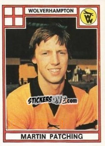 Cromo Martin Patching - UK Football 1977-1978 n. 372 - Panini
