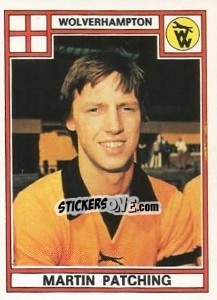 Sticker Martin Patching - UK Football 1977-1978 - Panini