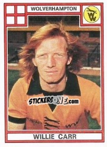 Sticker Willie Carr - UK Football 1977-1978 - Panini