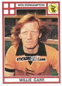 Sticker Willie Carr - UK Football 1977-1978 n. 373 - Panini