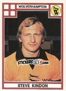 Sticker Steve Kindon - UK Football 1977-1978 n. 375 - Panini