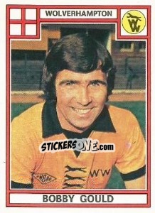 Sticker Bobby Gould - UK Football 1977-1978 n. 377 - Panini