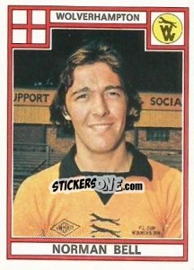 Sticker Norman Bell - UK Football 1977-1978 n. 378 - Panini