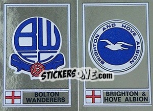 Sticker Team Badge - UK Football 1977-1978 - Panini