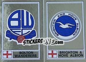 Sticker Team Badge - UK Football 1977-1978 n. 382 - Panini