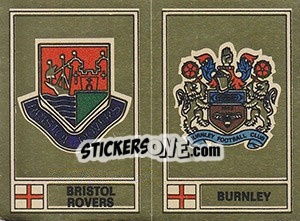 Sticker Team Badge - UK Football 1977-1978 n. 385 - Panini
