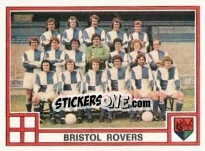 Cromo Team Photo - UK Football 1977-1978 - Panini