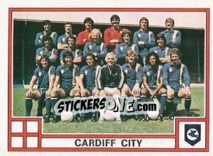 Figurina Team Photo - UK Football 1977-1978 - Panini