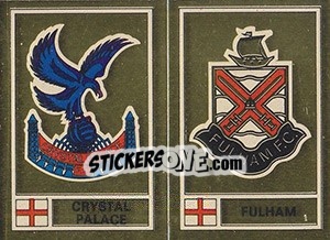 Sticker Team Badge - UK Football 1977-1978 n. 391 - Panini