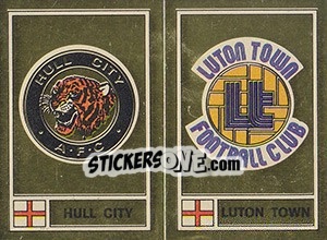 Sticker Team Badge - UK Football 1977-1978 - Panini