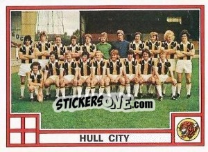 Sticker Team Photo - UK Football 1977-1978 - Panini