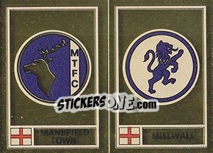 Sticker Team Badge - UK Football 1977-1978 - Panini