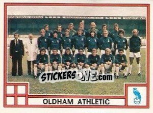 Figurina Team Photo - UK Football 1977-1978 - Panini