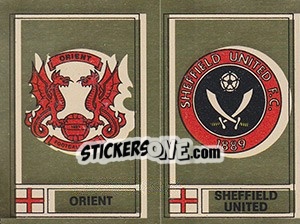 Sticker Team Badge - UK Football 1977-1978 - Panini